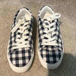 J.Crew Factory Gingham sneakers